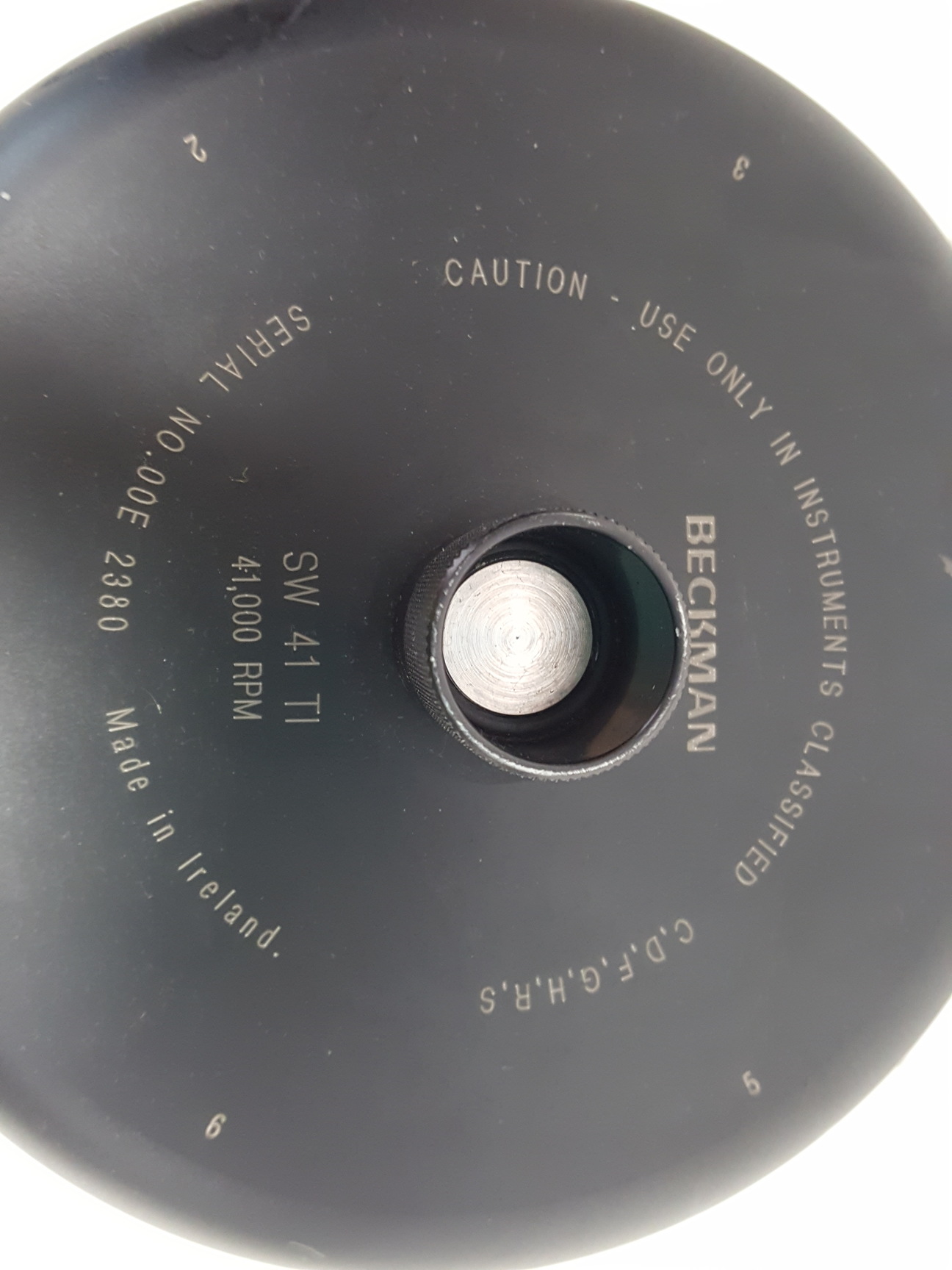 Image of Beckman SW 41 TI Swinging Bucket Rotor  41,000 RPM Lab