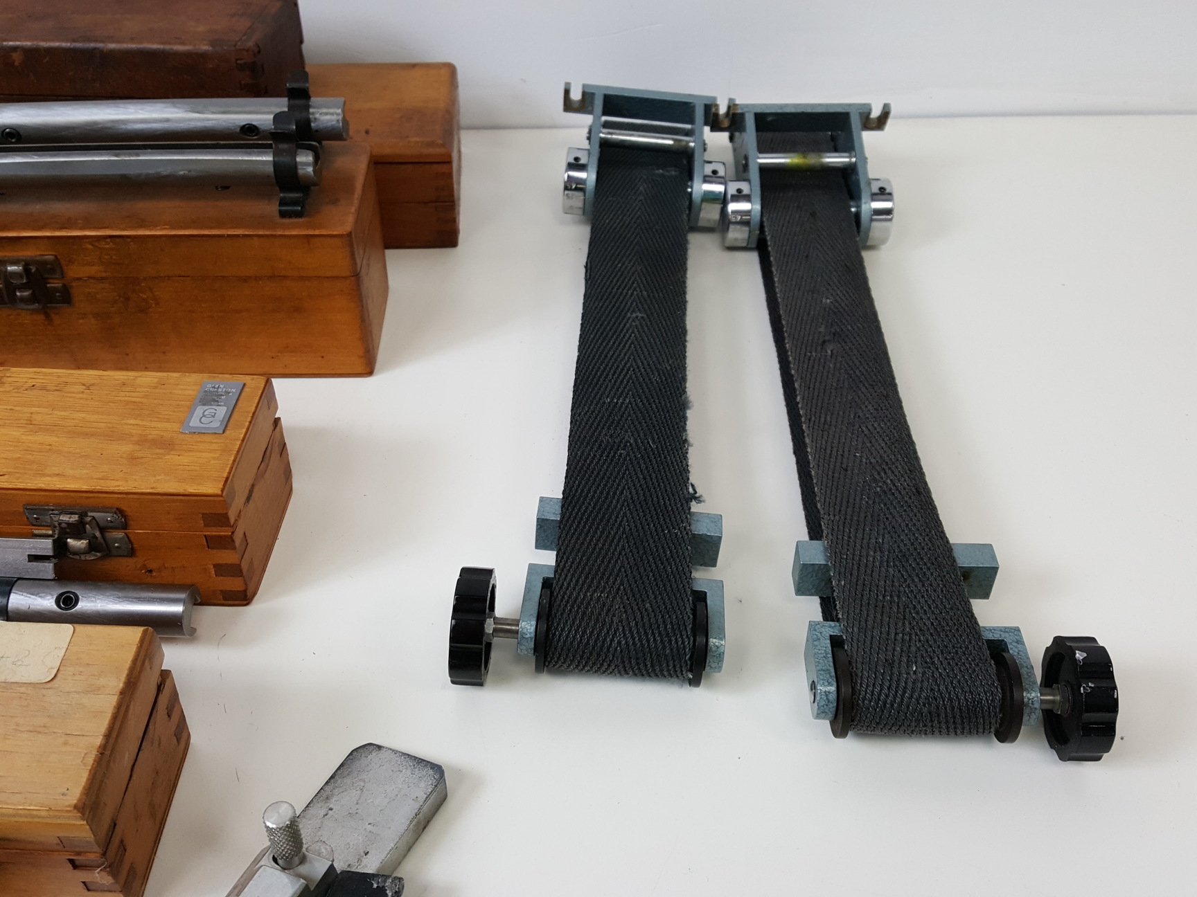 Image of Large Lot of Microtome Blades and Tools - Leitz, Jung Heidelberg Lab