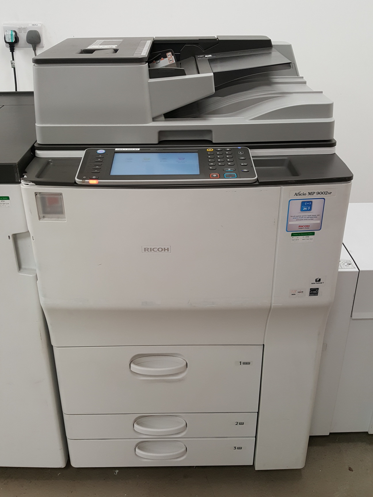 Image of Ricoh Aficio MP 9002SP High Speed Office Photocopier Printer - Folder, Booklet