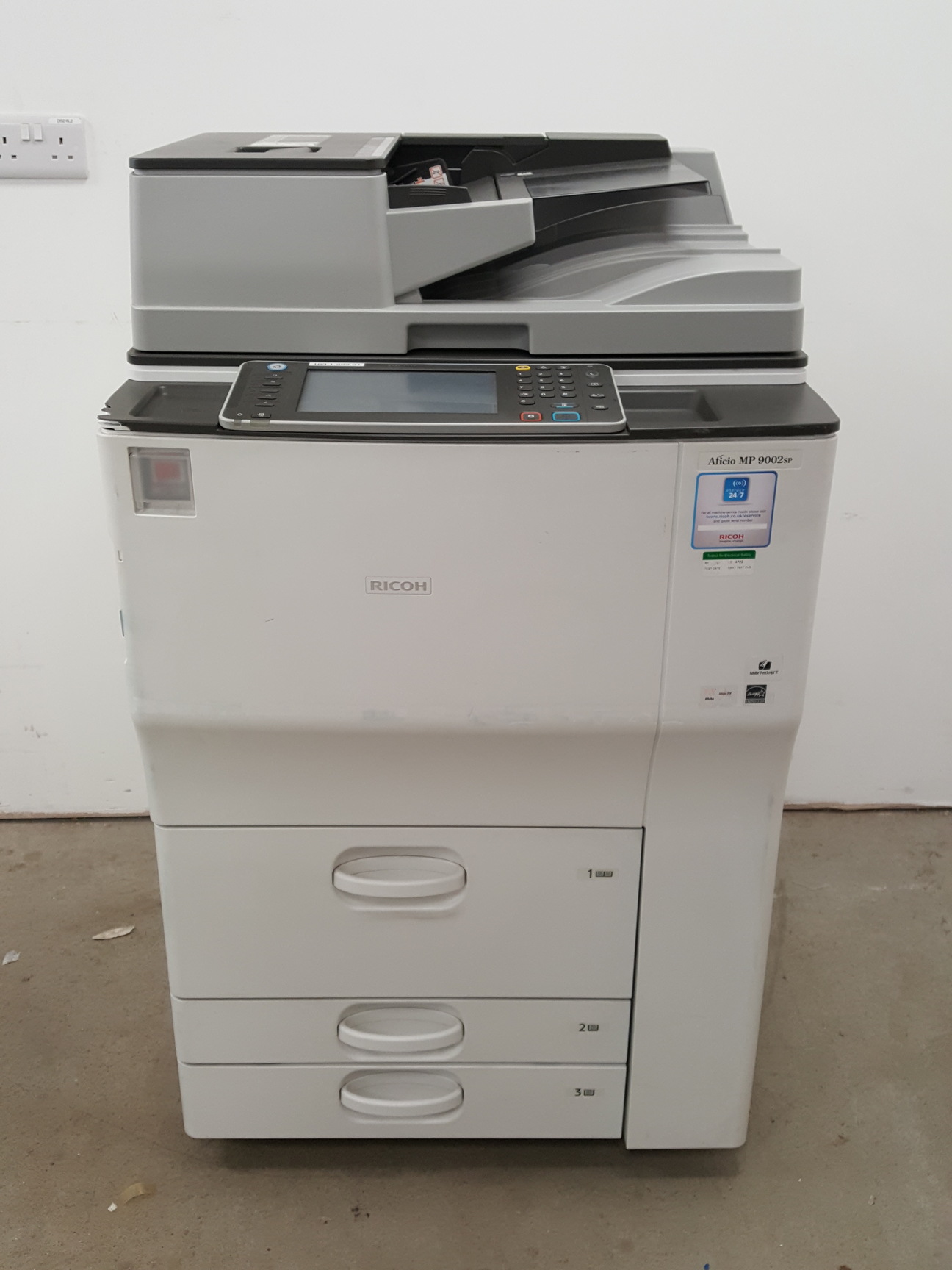Image of Ricoh Aficio MP 9002SP High Speed Office Photocopier Printer - Folder, Booklet