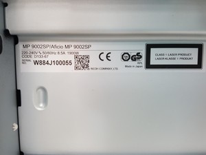 Thumbnail image of Ricoh Aficio MP 9002SP High Speed Office Photocopier Printer - Folder, Booklet