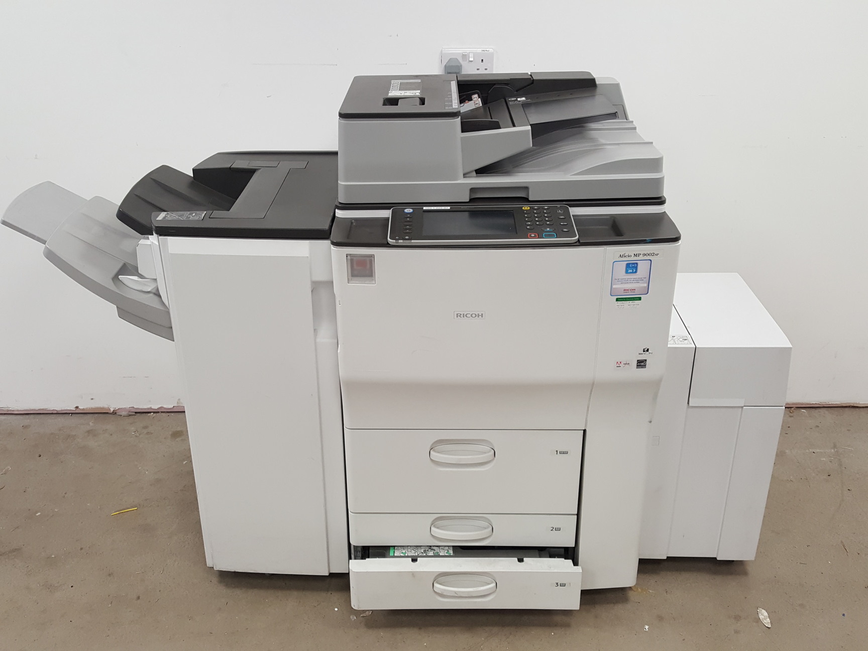 Image of Ricoh Aficio MP 9002SP High Speed Office Photocopier Printer - Folder, Feeder