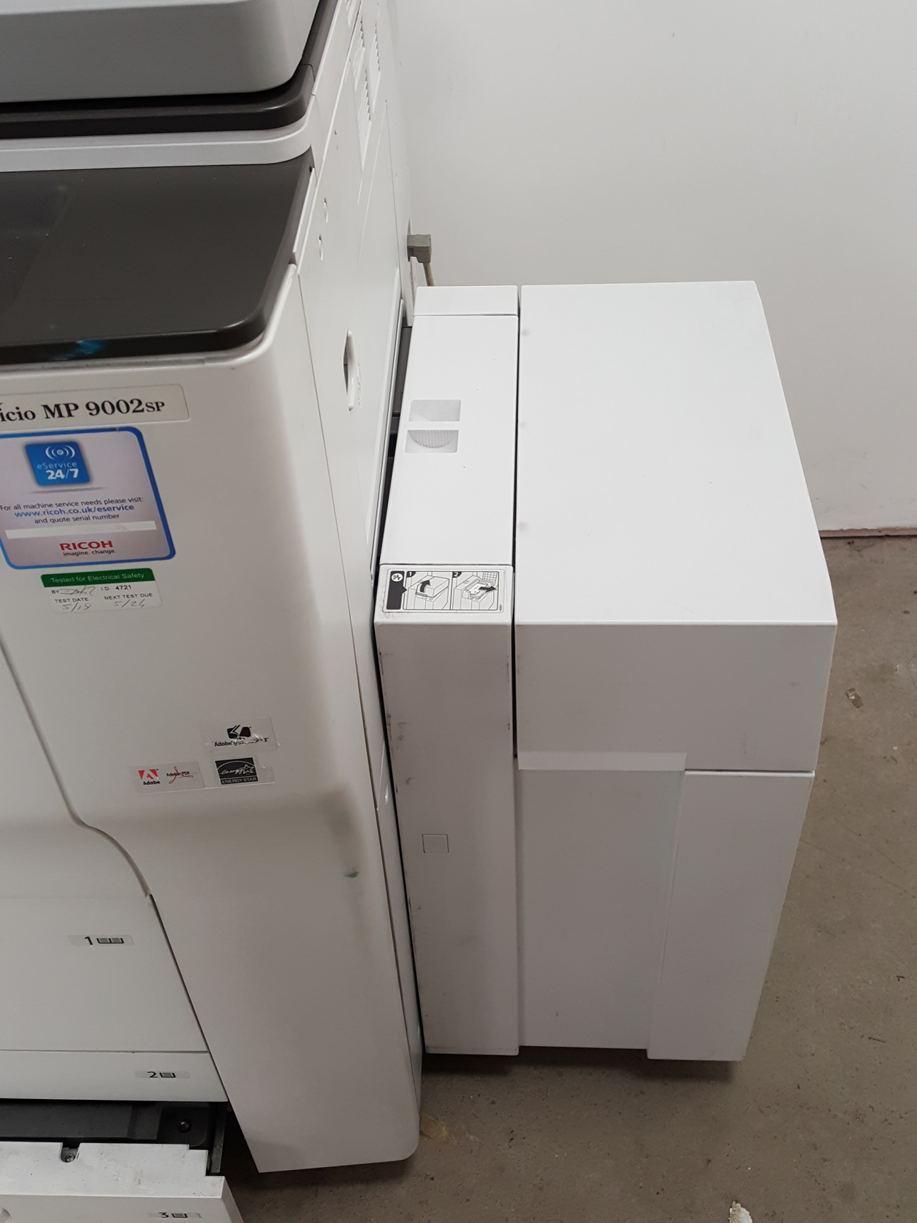 Image of Ricoh Aficio MP 9002SP High Speed Office Photocopier Printer - Folder, Feeder