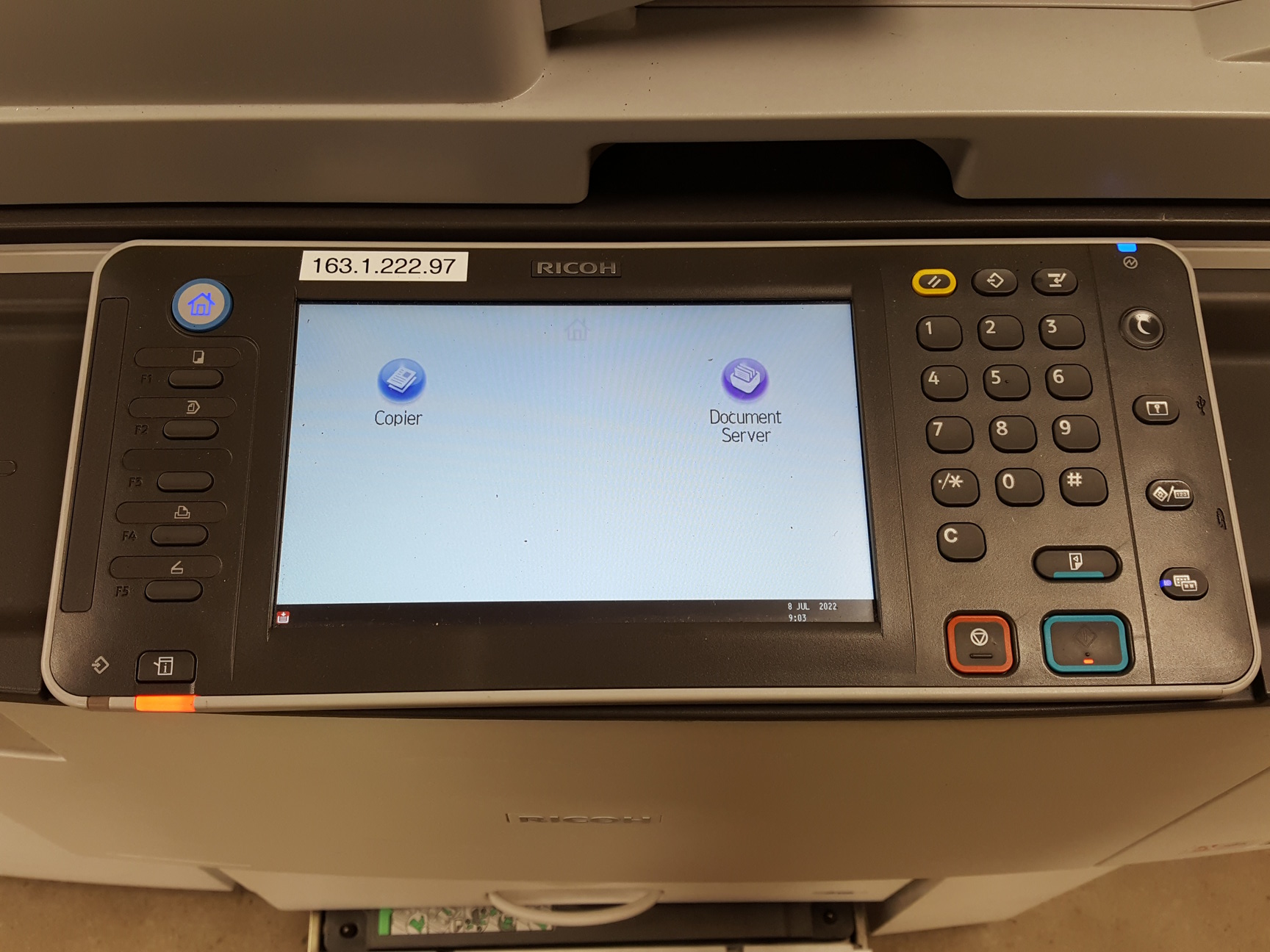 Image of Ricoh Aficio MP 9002SP High Speed Office Photocopier Printer - Folder, Feeder