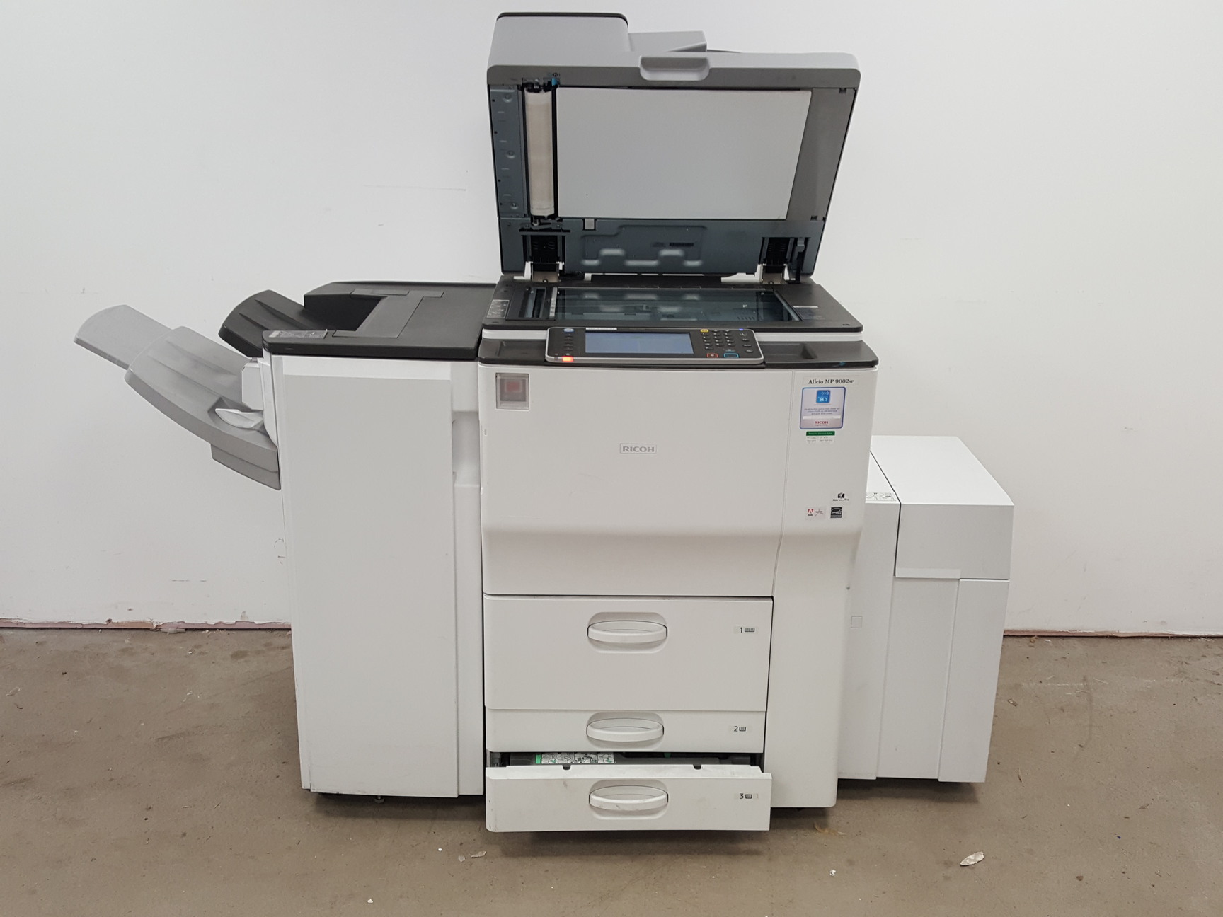 Image of Ricoh Aficio MP 9002SP High Speed Office Photocopier Printer - Folder, Feeder