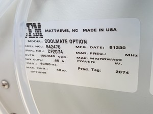 Thumbnail image of CEM Discover 908010 Microwave Digestion Synthesis System with CoolMate Lab