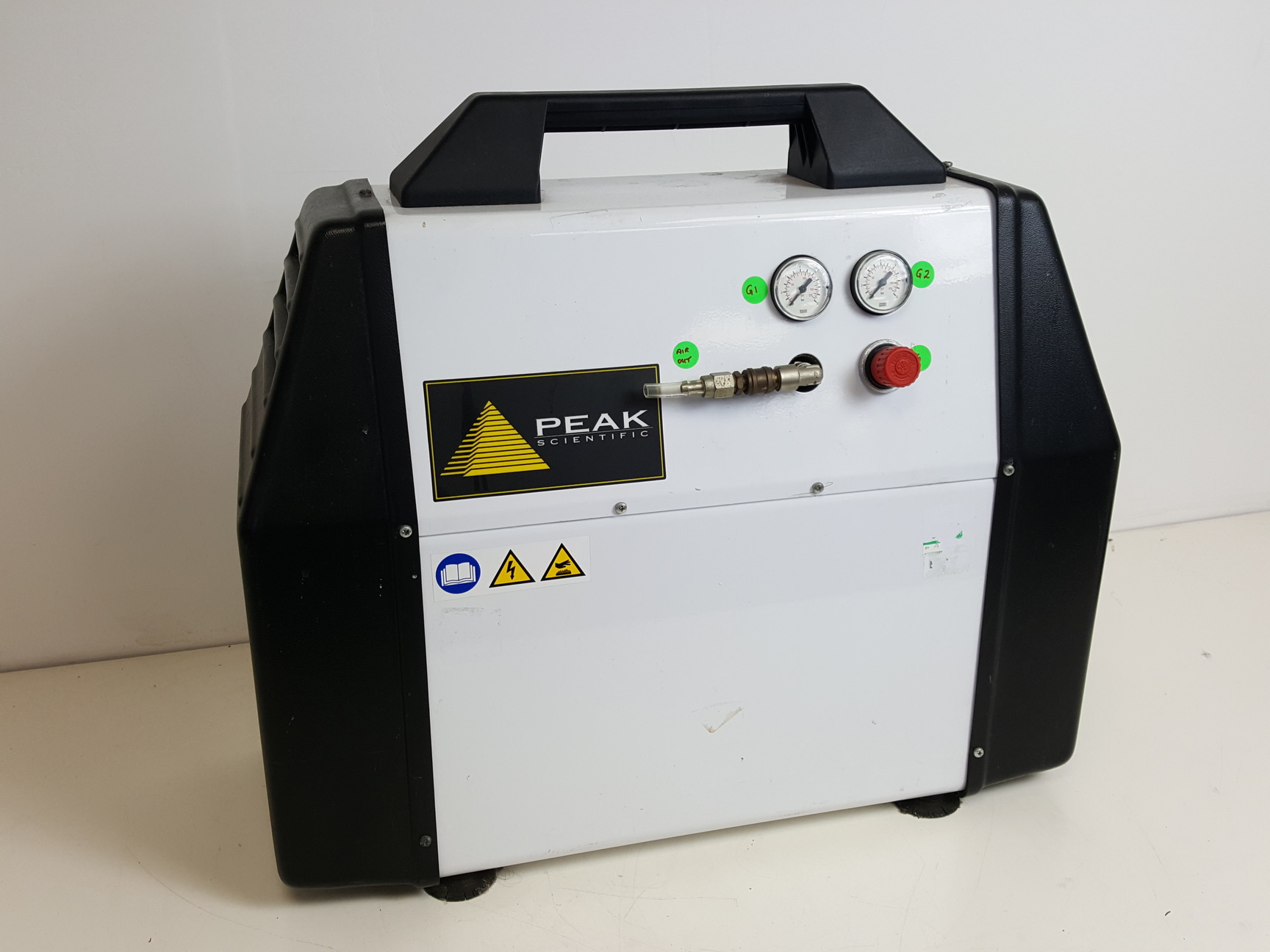 Peak Rabbit Compressor Peak Scientific Air Compressor Model - C/106 Lab