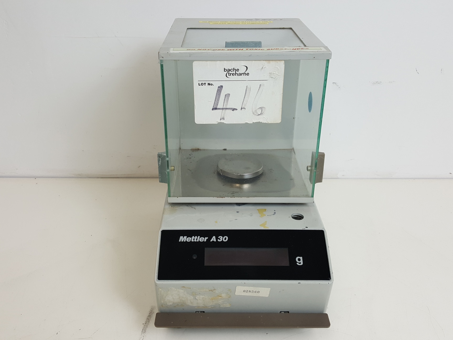 Image of Mettler A30 Digital Laboratory Balance Weighing Scales Lab