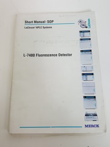 Thumbnail image of Merck Hitachi L-7480 Fluorescence Detector & Software SS420x Interface Unit 