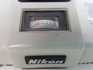 Thumbnail image of Nikon Optiphot Trinocular Microscope with 3 x Objectives - 100 1.25 , 40 0.65 