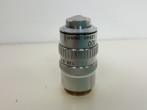 Thumbnail image of Nikon Optiphot Trinocular Microscope with 3 x Objectives - 100 1.25 , 40 0.65 