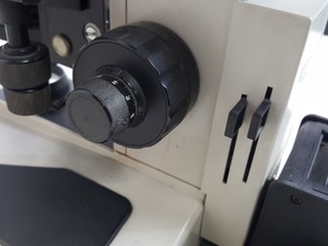 Thumbnail image of Nikon Optiphot Trinocular Microscope with 3 x Objectives - 100 1.25 , 40 0.65 