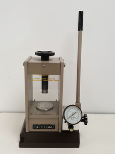 Thumbnail image of Specac Hydraulic Press Lab Pellet Press FTIR Lab