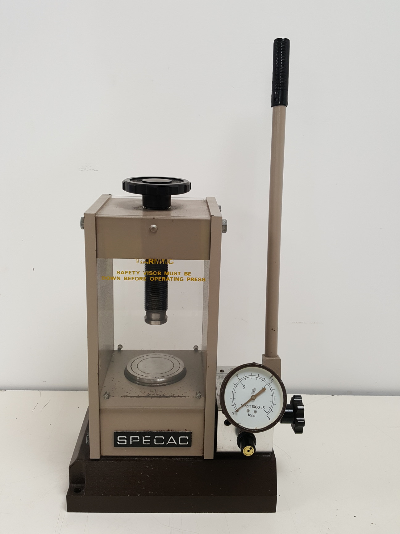 Specac Hydraulic Press Lab Pellet Press FTIR Lab