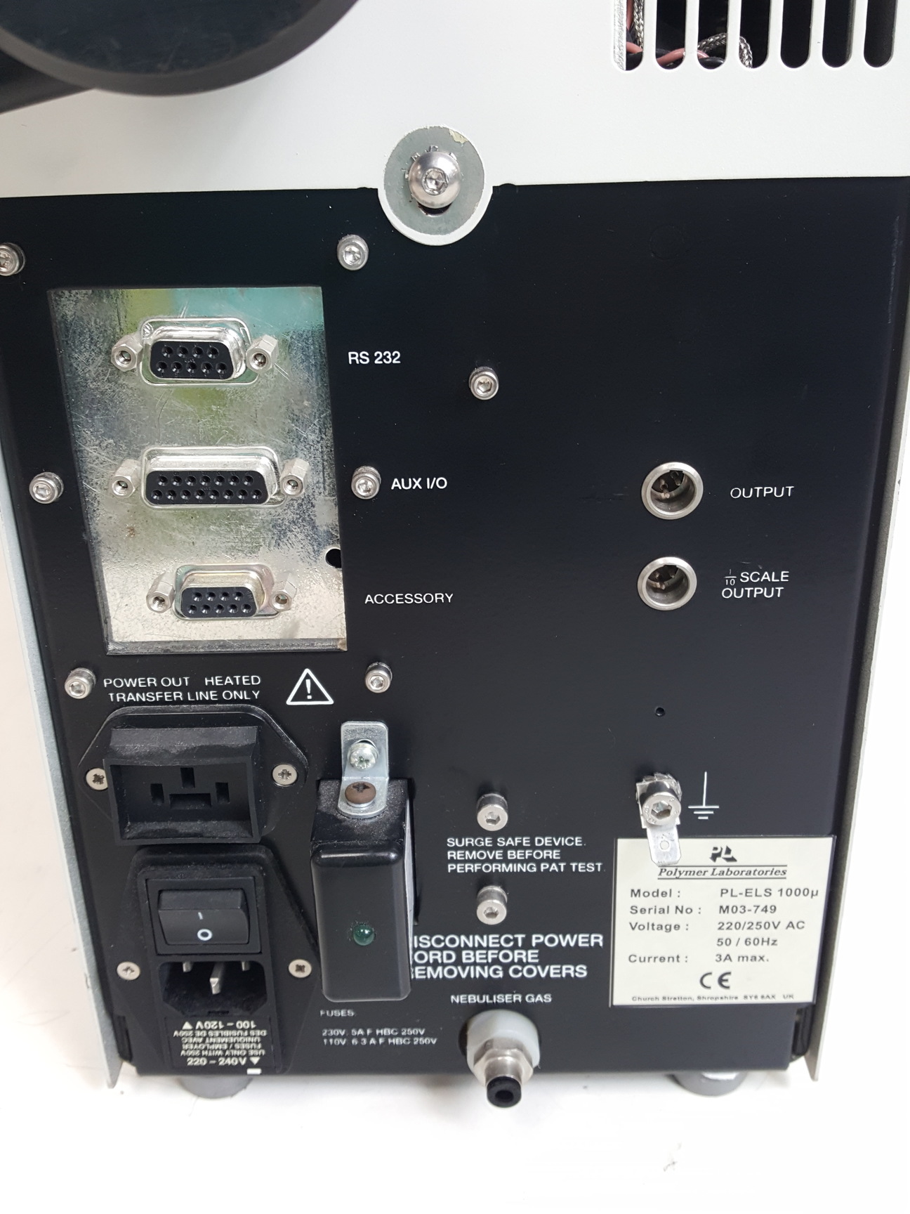 Image of Polymer Laboratories PL-ELS 1000 Evaporating Light Scattering Detector Lab