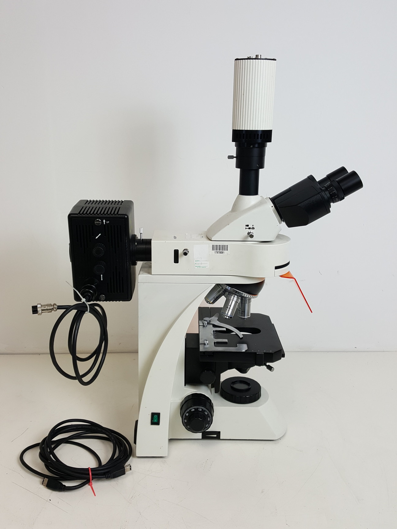 Image of GX Microscopes Trinocular Microscope with Q Imaging QICAM & 4 x Objectives Lab