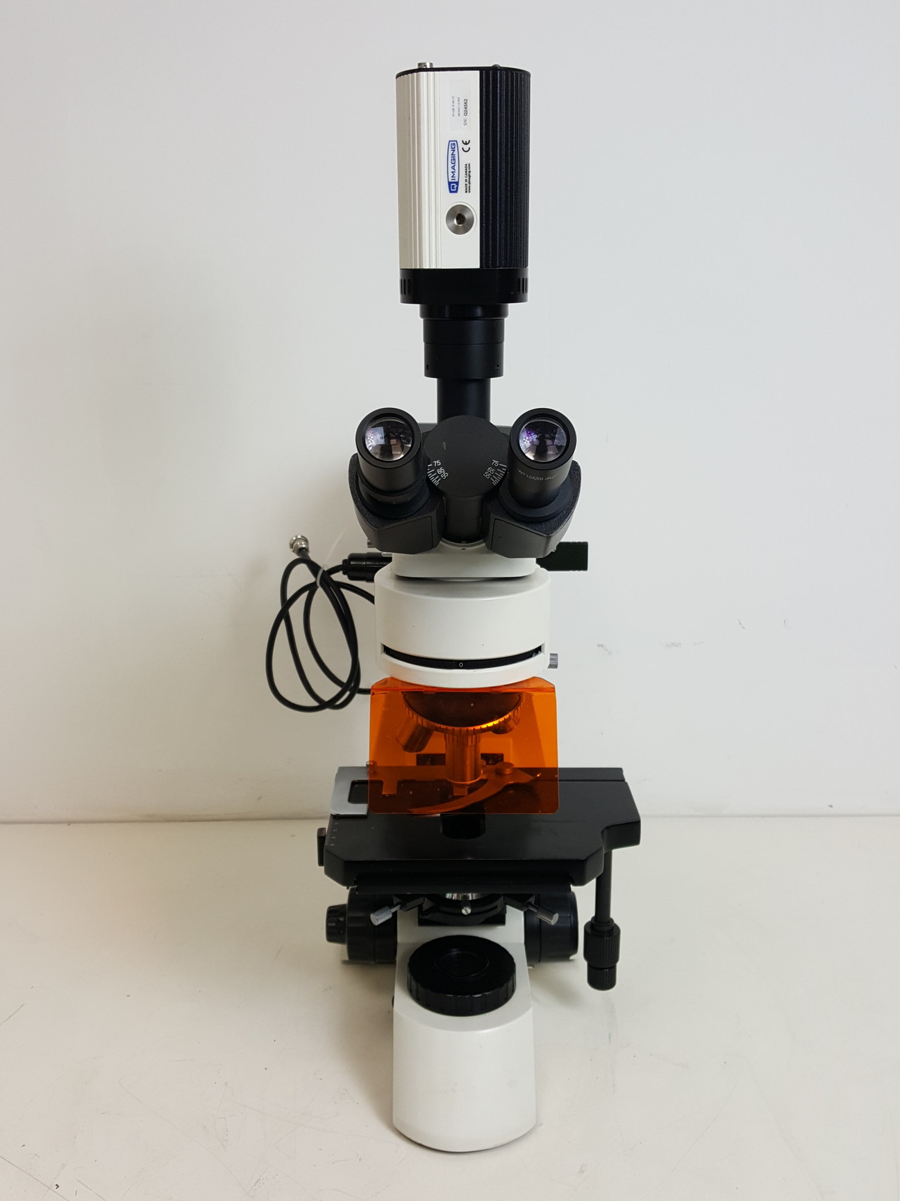 GX Microscopes Trinocular Microscope with Q Imaging QICAM & 4 x ...