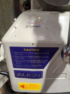 Thumbnail image of King Rich KR-V2000 Vertical Milling Machine Engineering Workshop + Work Clamps