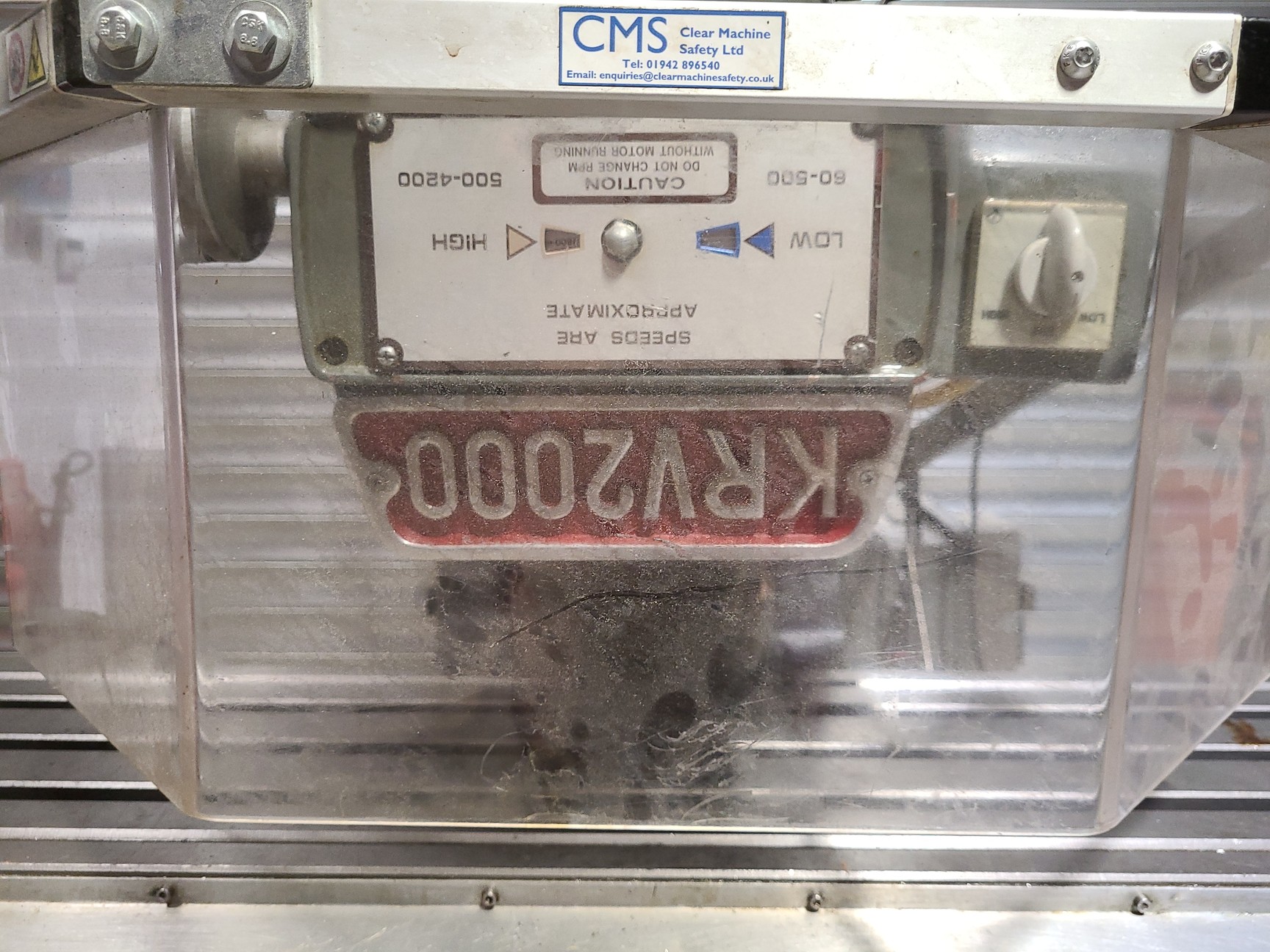 Image of King Rich KR-V2000 Vertical Milling Machine Engineering Workshop + Work Clamps