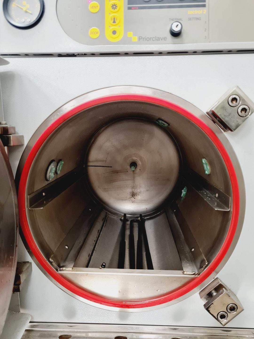 Image of Priorclave B40-Base Tactrol 2 Benchtop Autoclave Lab