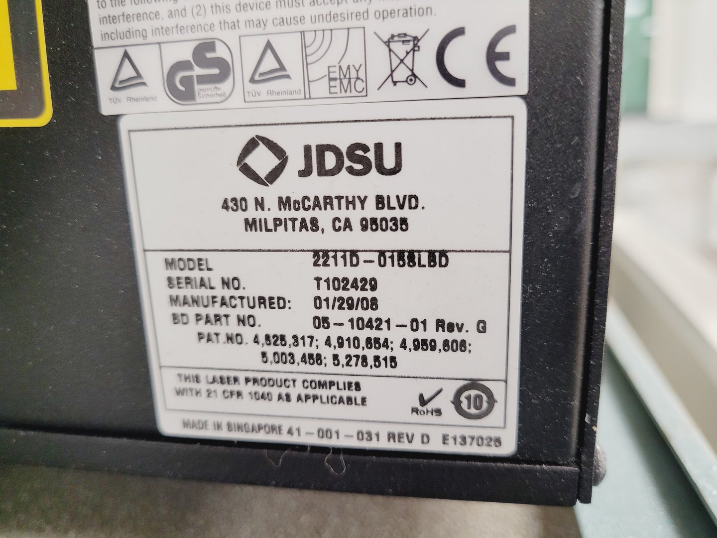 Image of BD FACSCalibur System Flow Cytometer Cell Sorter System Lab
