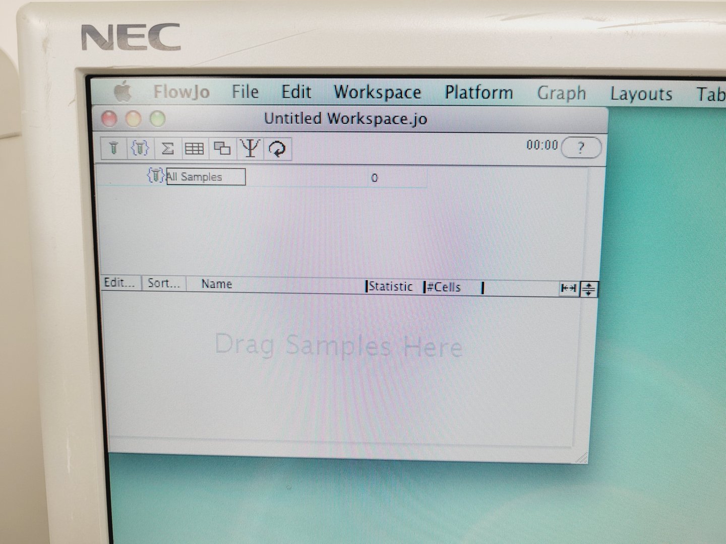 Image of BD FACSCalibur System Flow Cytometer Cell Sorter System Lab