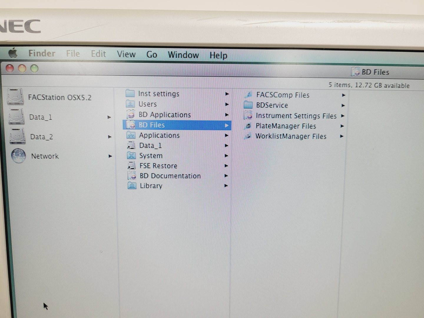 Image of BD FACSCalibur System Flow Cytometer Cell Sorter System Lab