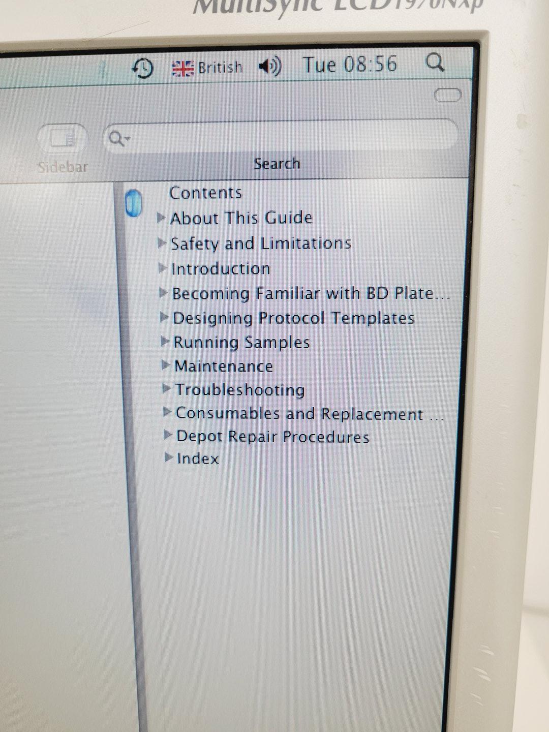 Image of BD FACSCalibur System Flow Cytometer Cell Sorter System Lab