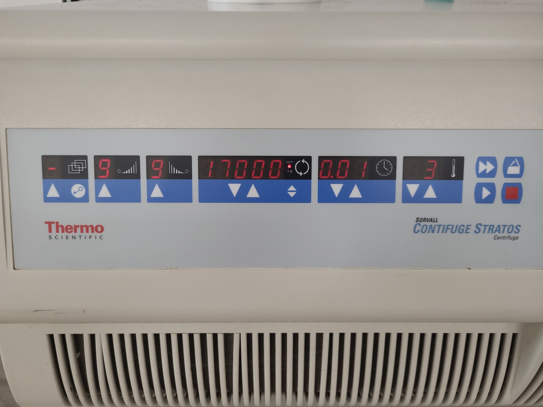 Image of Thermo Scientific Sorvall Contifuge Stratos Centrifuge with 17000rpm Rotor Lab