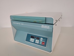 Thumbnail image of Hettich Zentrifugen Rotofix 32 Benchtop Laboratory Centrifuge with 5000rpm Rotor