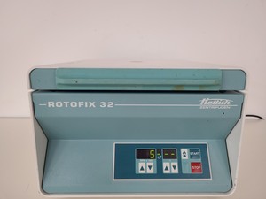Thumbnail image of Hettich Zentrifugen Rotofix 32 Benchtop Laboratory Centrifuge with 5000rpm Rotor