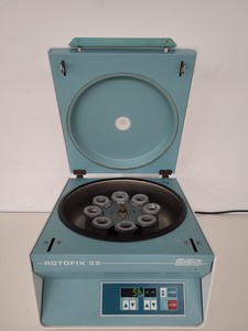 Thumbnail image of Hettich Zentrifugen Rotofix 32 Benchtop Laboratory Centrifuge with 5000rpm Rotor
