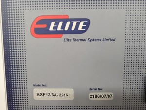 Thumbnail image of Elite BSF 12/6 Laboratory Chamber Furnace Lab