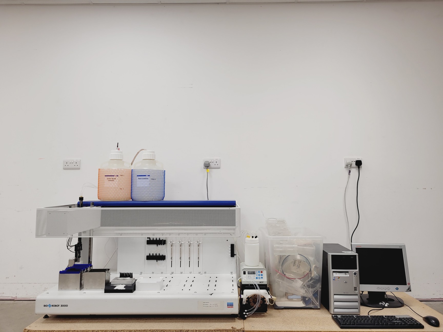 Image of Qiagen BioRobot 3000 Molecular Biology Workstation for Sample Preparation Lab