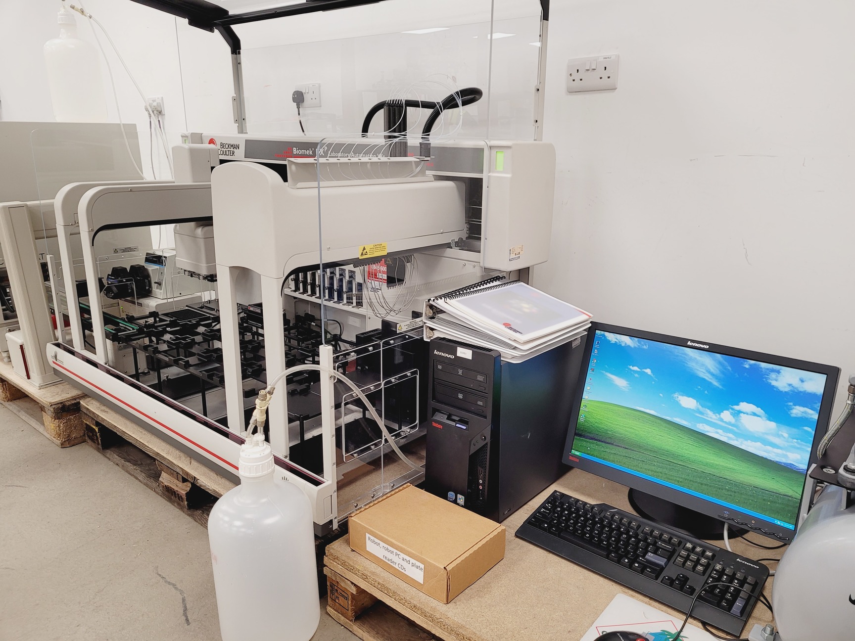 Image of Beckman Coulter Biomek FXP Liquid Handling Robot + Cytomat Microplate Hotel Lab