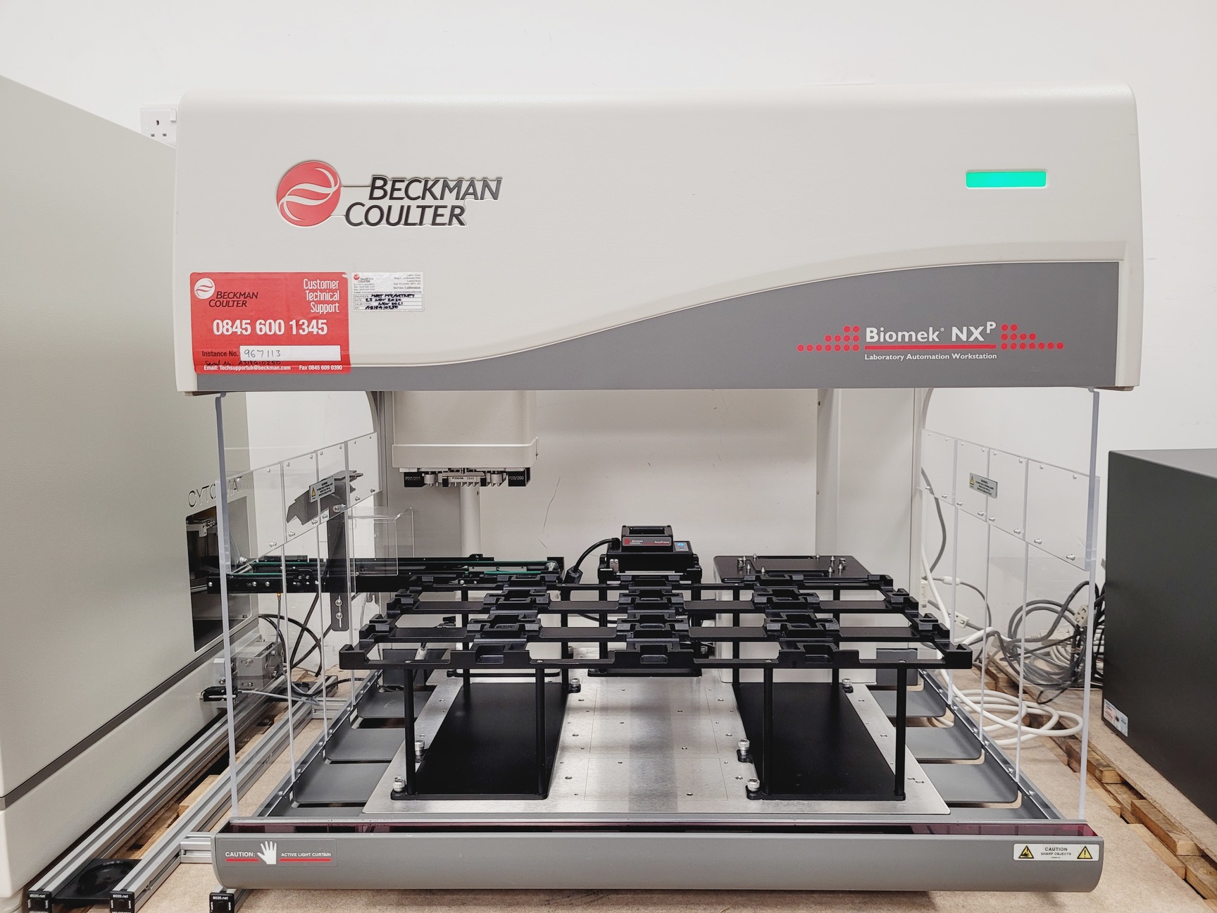 Image of Beckman Coulter Biomek NXp Automated Liquid Handling Robot Bigneat Clean Air Lab