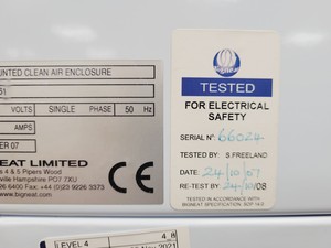 Thumbnail image of Beckman Coulter Biomek NXp Automated Liquid Handling Robot Bigneat Clean Air Lab