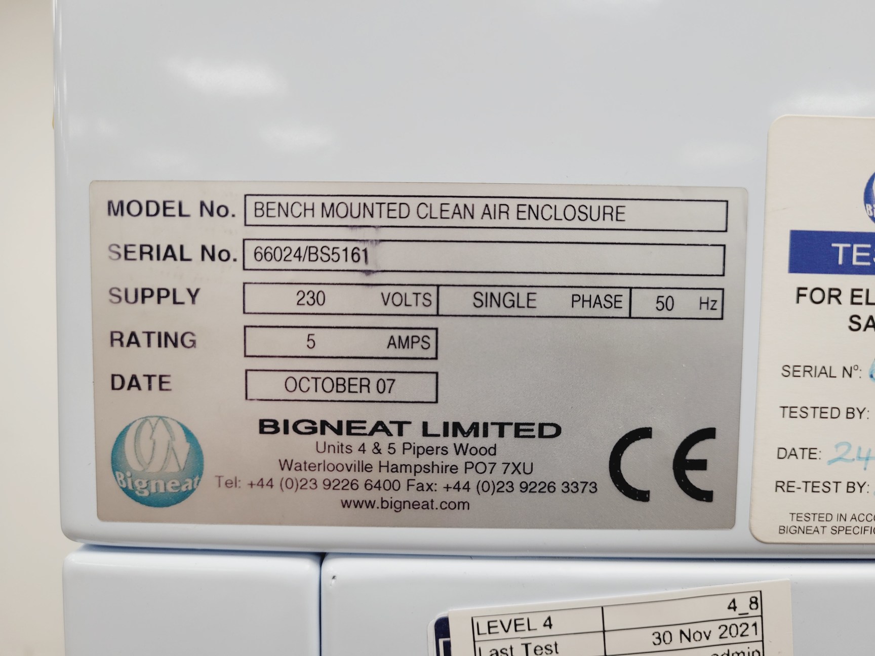 Image of Beckman Coulter Biomek NXp Automated Liquid Handling Robot Bigneat Clean Air Lab