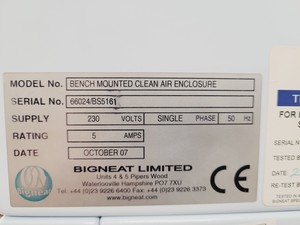 Thumbnail image of Beckman Coulter Biomek NXp Automated Liquid Handling Robot Bigneat Clean Air Lab