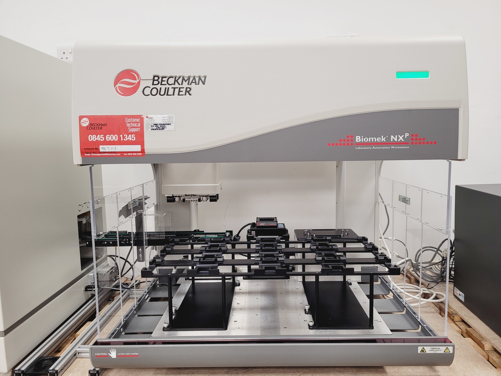 Image of Beckman Coulter Biomek NXp Automated Liquid Handling Robot Bigneat Clean Air Lab