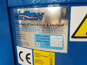 Thumbnail image of Airflow Spray Booth Extractor Fan System - Mod No 2.2KW