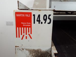 Thumbnail image of Martin Yale Heavy Duty Industrial Shredder Model 14.95