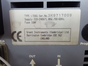 Thumbnail image of Grant LTD6G Digital Circulating Water Bath Heater Chiller Lab