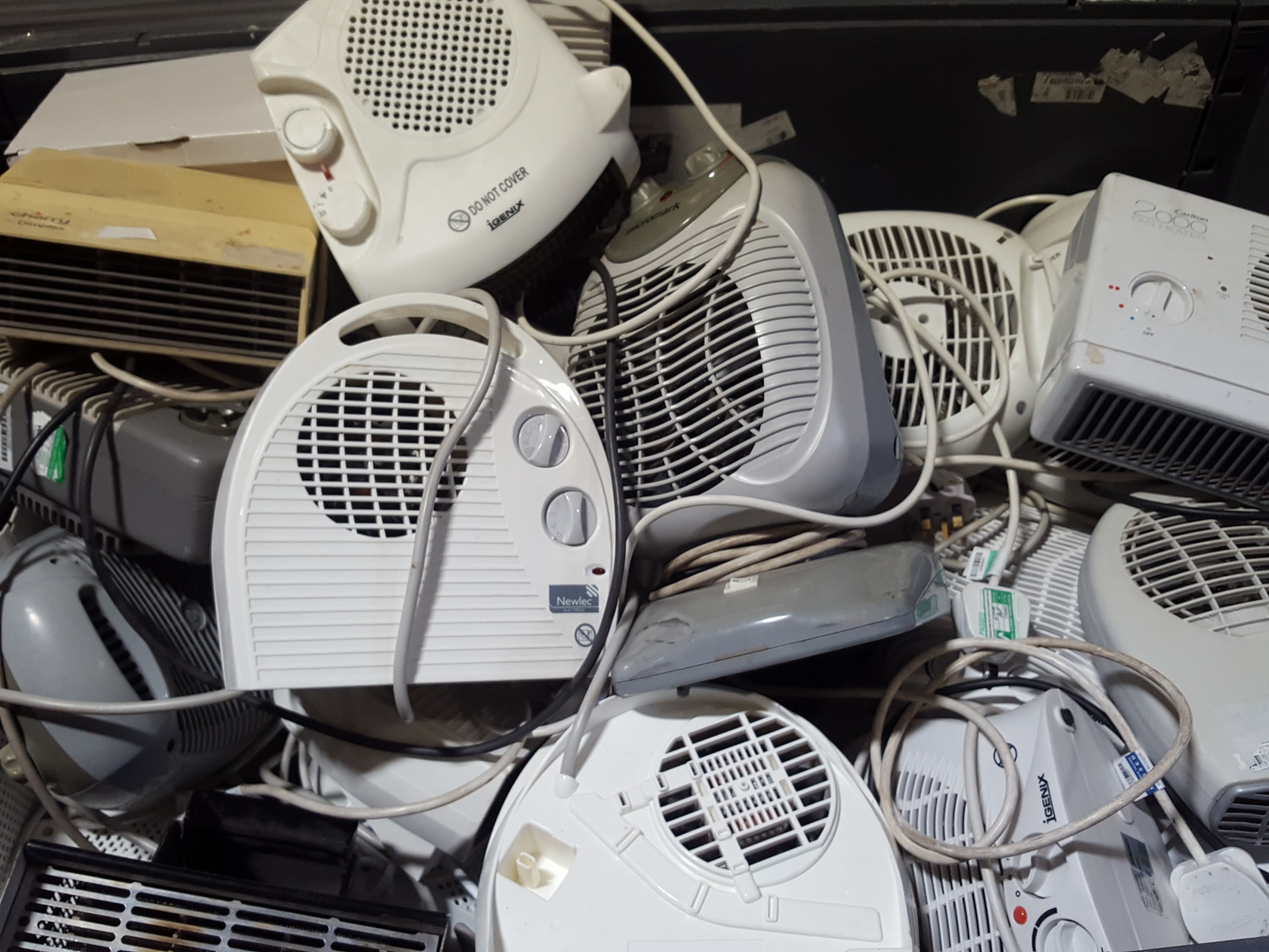 Image of Job Lot of 92 Portable Electric Heaters