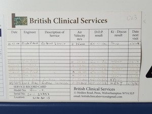 Thumbnail image of ESCO Class II LP2 BSC Lab Culture Plus Laboratory Safety Cabinet Lab