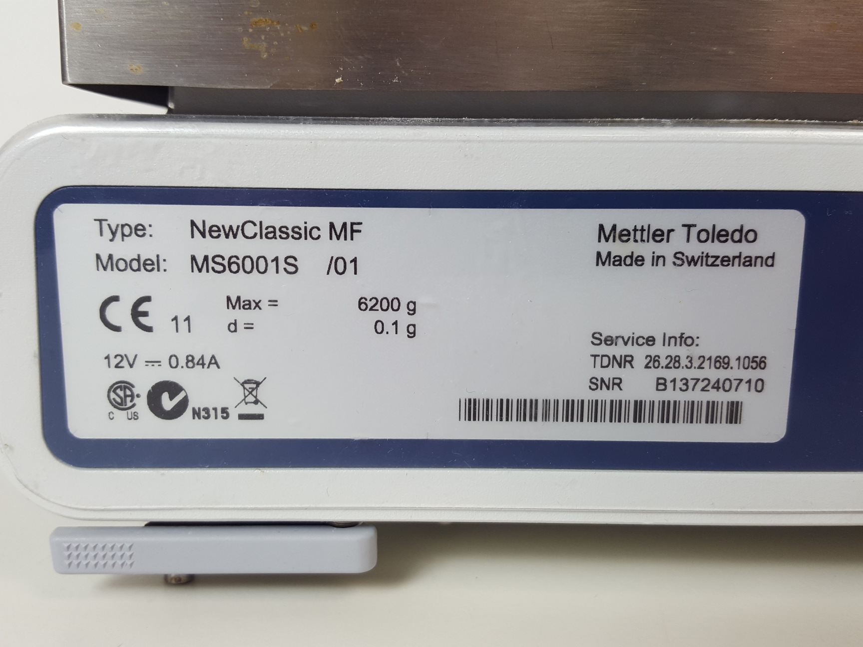 Image of Mettler Toledo NewClassic MF Laboratory Analytical Balance Weighing Scales Lab