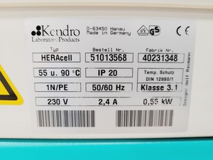 Thumbnail image of Heraeus HeraCell & HeraCell 150 CO2 Laboratory Incubator Stack Lab