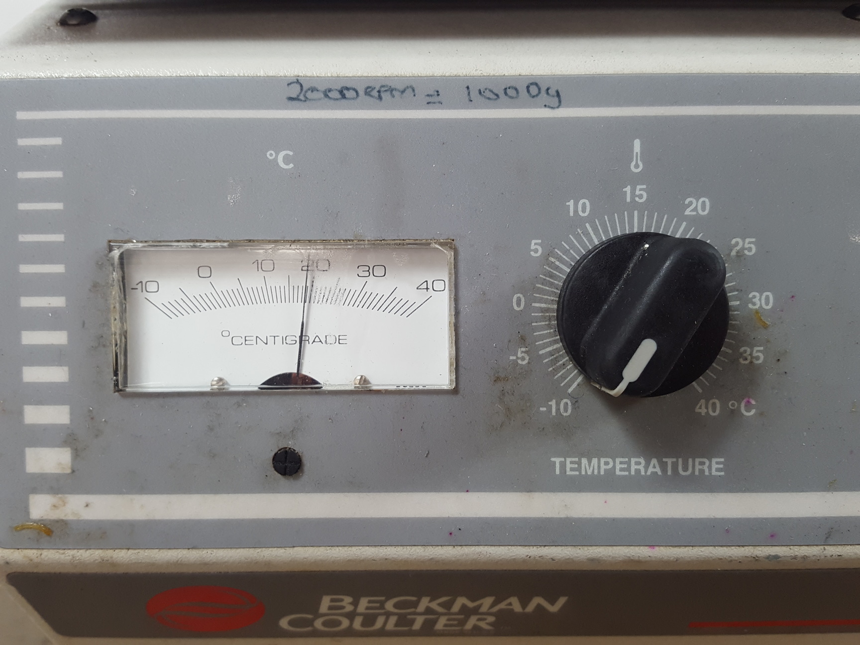 Image of Beckman Coulter Allegra 6R Refrigerated Centrifuge w/ 3900rpm Rotor Lab