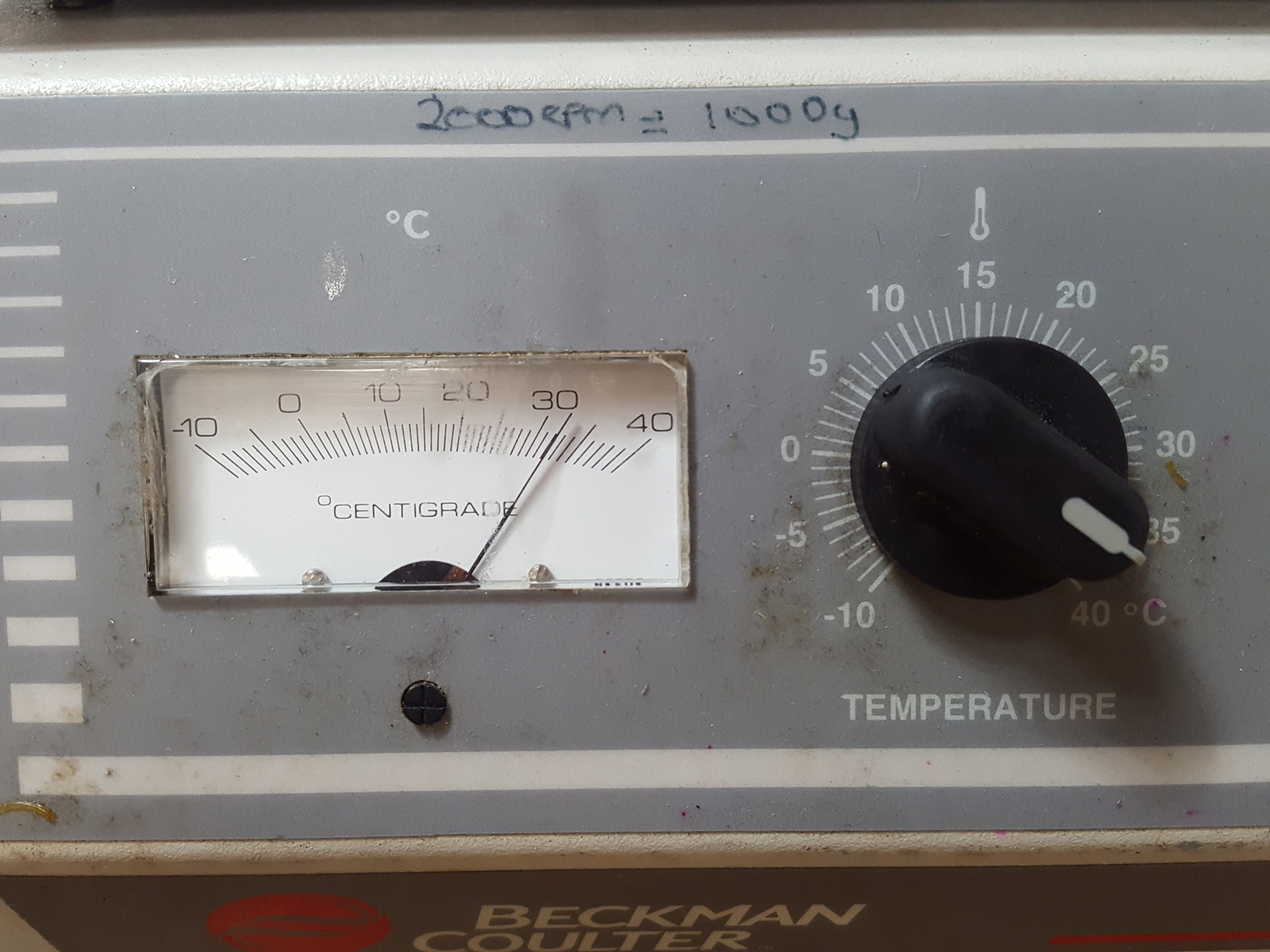 Image of Beckman Coulter Allegra 6R Refrigerated Centrifuge w/ 3900rpm Rotor Lab