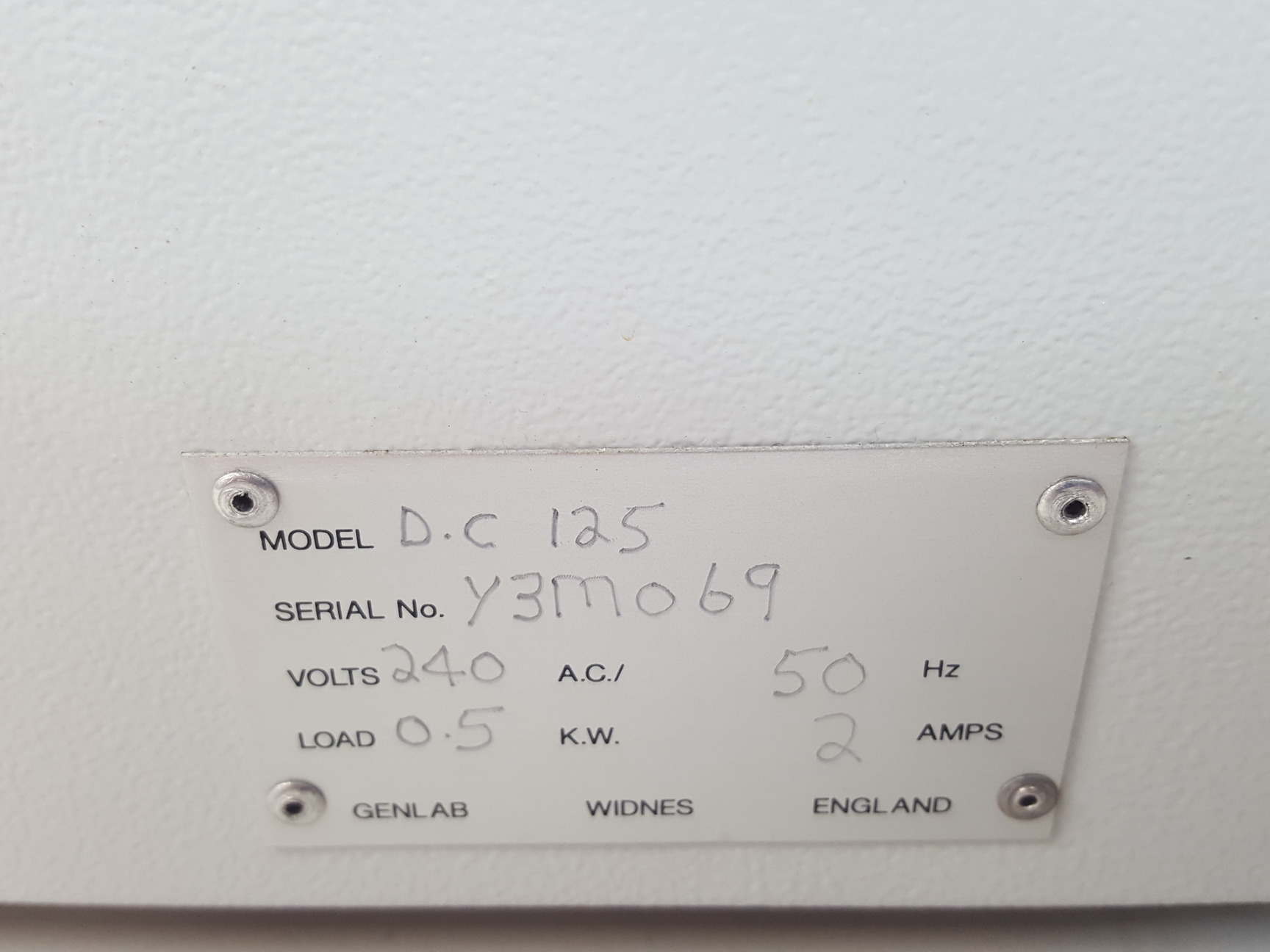 Image of Genlab D.C 125 Laboratory Drying Cabinet Lab